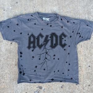 Retro Rock Band Tee Vintage Vibe Oversize Graphic Tshirt Y2K Concert Top Medium